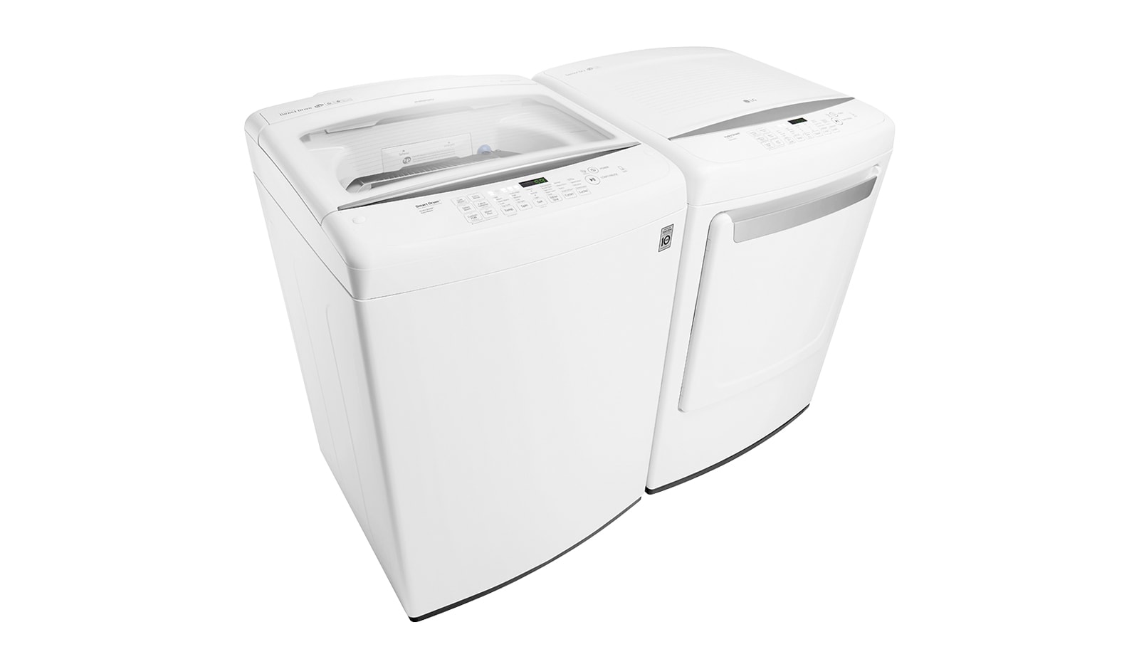 LG LAVEUSE DE 5,2 PI 3 À CHARGEMENT PAR LE HAUT À HAUTE EFFICACITÉ AVEC COMMANDES FRONTALES ET FONCTION DE PRÉLAVAGE, WT1501CW